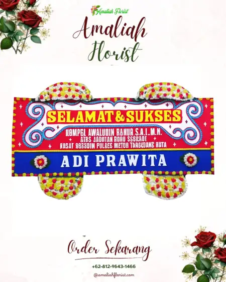 Papan Bunga Ucapan Selamat Ranuyoso